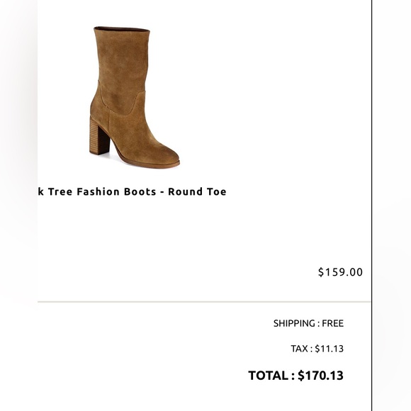 Super cute suede midi boot! - Picture 2 of 6